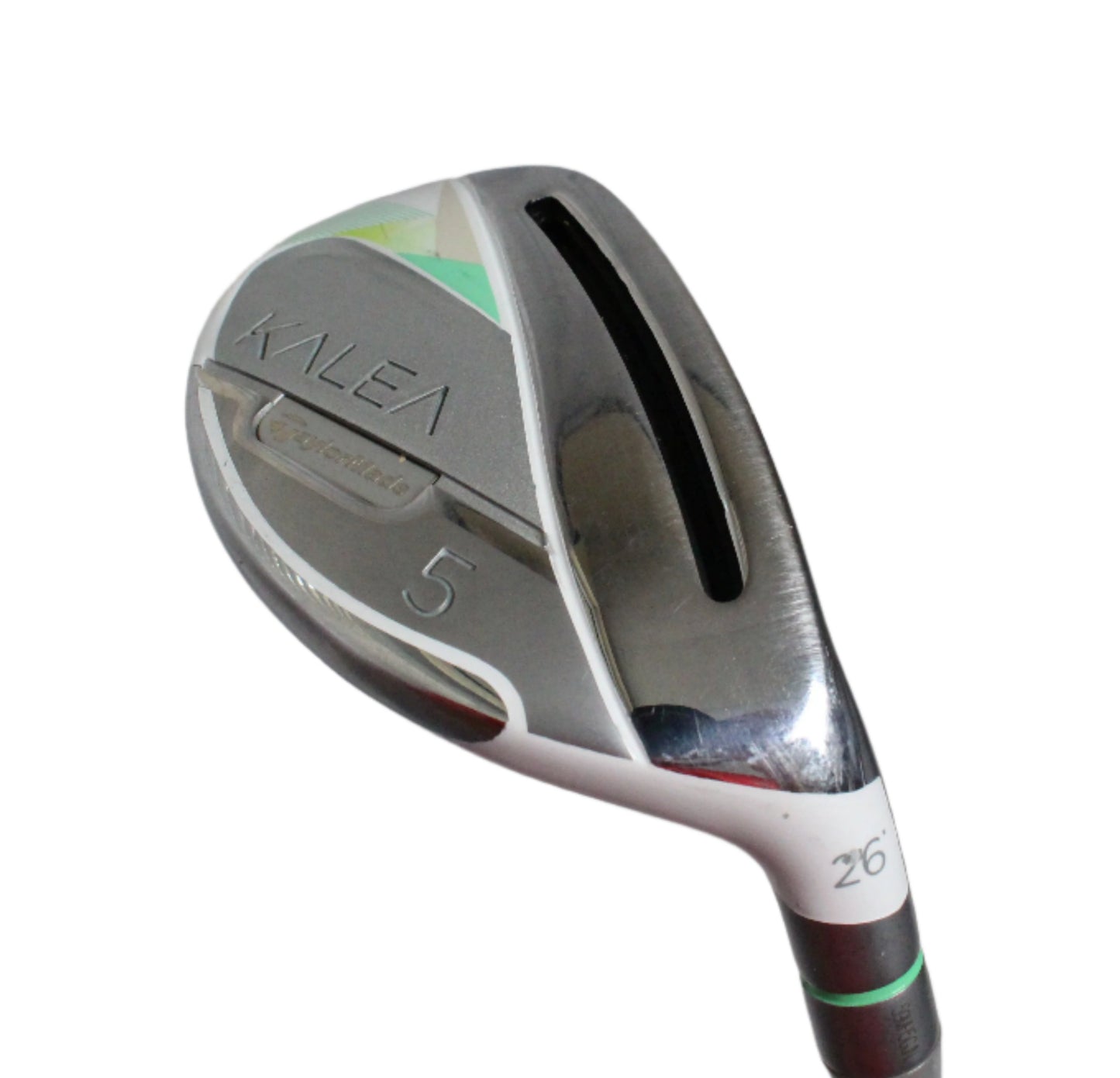 Pre-Owned TaylorMade Kalea: 5 Hybrid (26.0) W/ Kalea 45 L (Womens) (38 Inch) Shaft (Above Average) - The Golf Guys Online