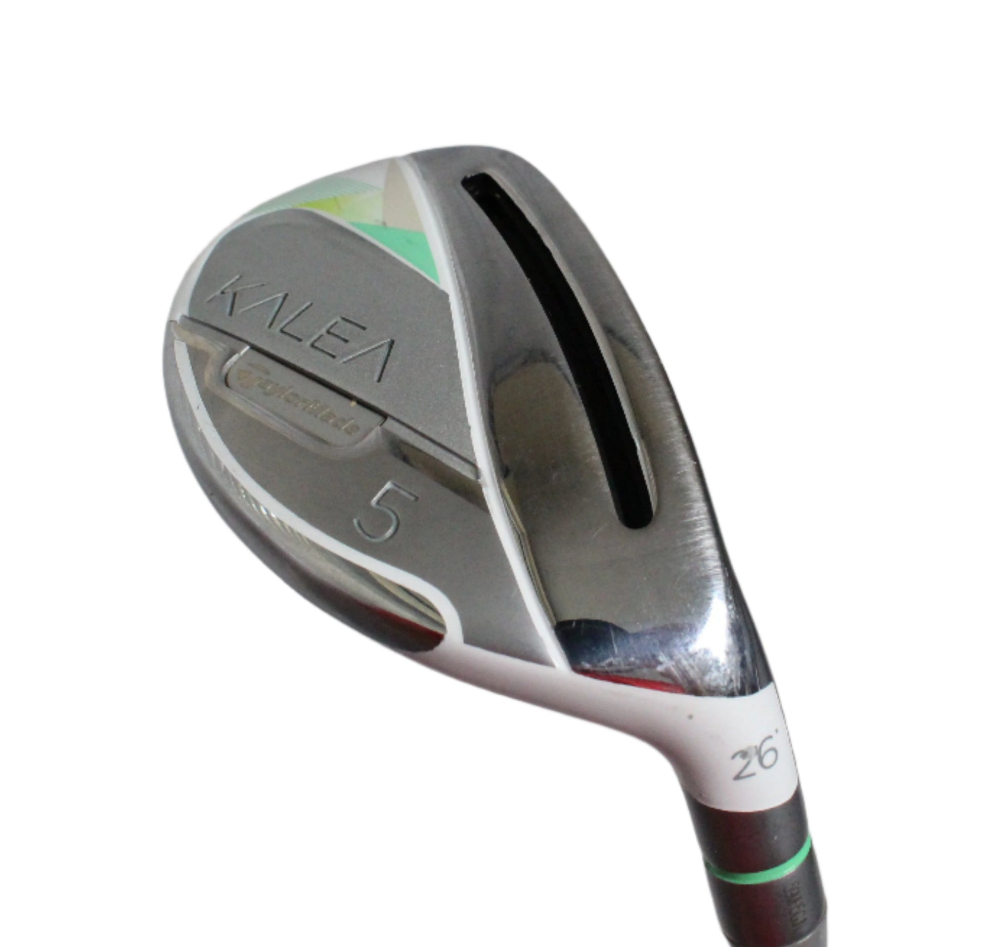 Pre-Owned TaylorMade Kalea: 5 Hybrid (26.0) W/ Kalea 45 L (Womens) (38 Inch) Shaft (Above Average) - The Golf Guys Online