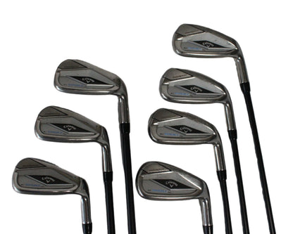 Pre-Owned Callaway Ai Smoke Max HL: 5-PW, AW Iron Set W/ Cypher Sixty 5.5 (Regular) Shaft (Average) - The Golf Guys Online