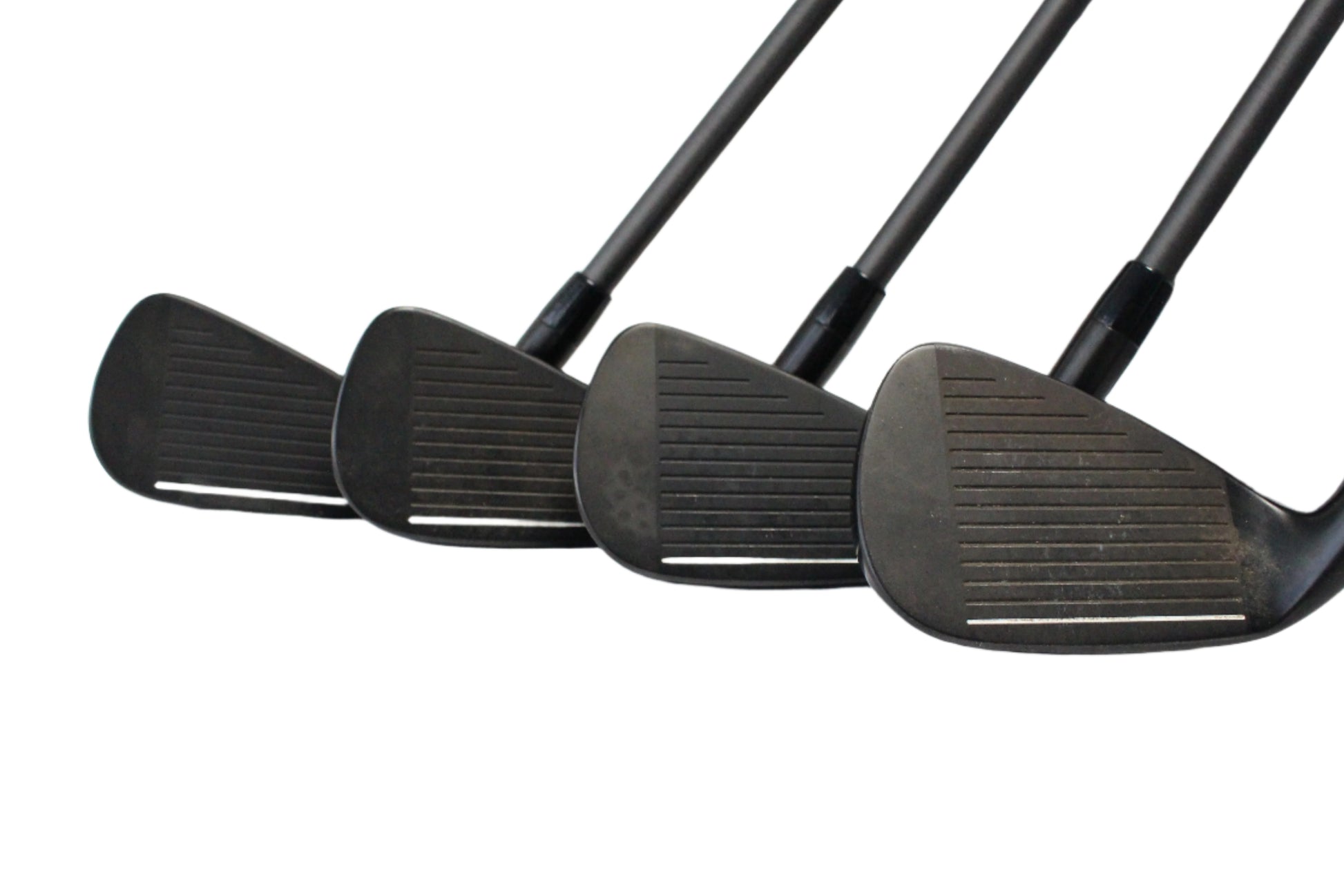 Pre-Owned PXG 0311P Gen7 Xtreme Dark: Iron Set (5-PW, GW) W/ SteelFiber I60 A (Senior) Graphite Shaft (Average) - The Golf Guys Online