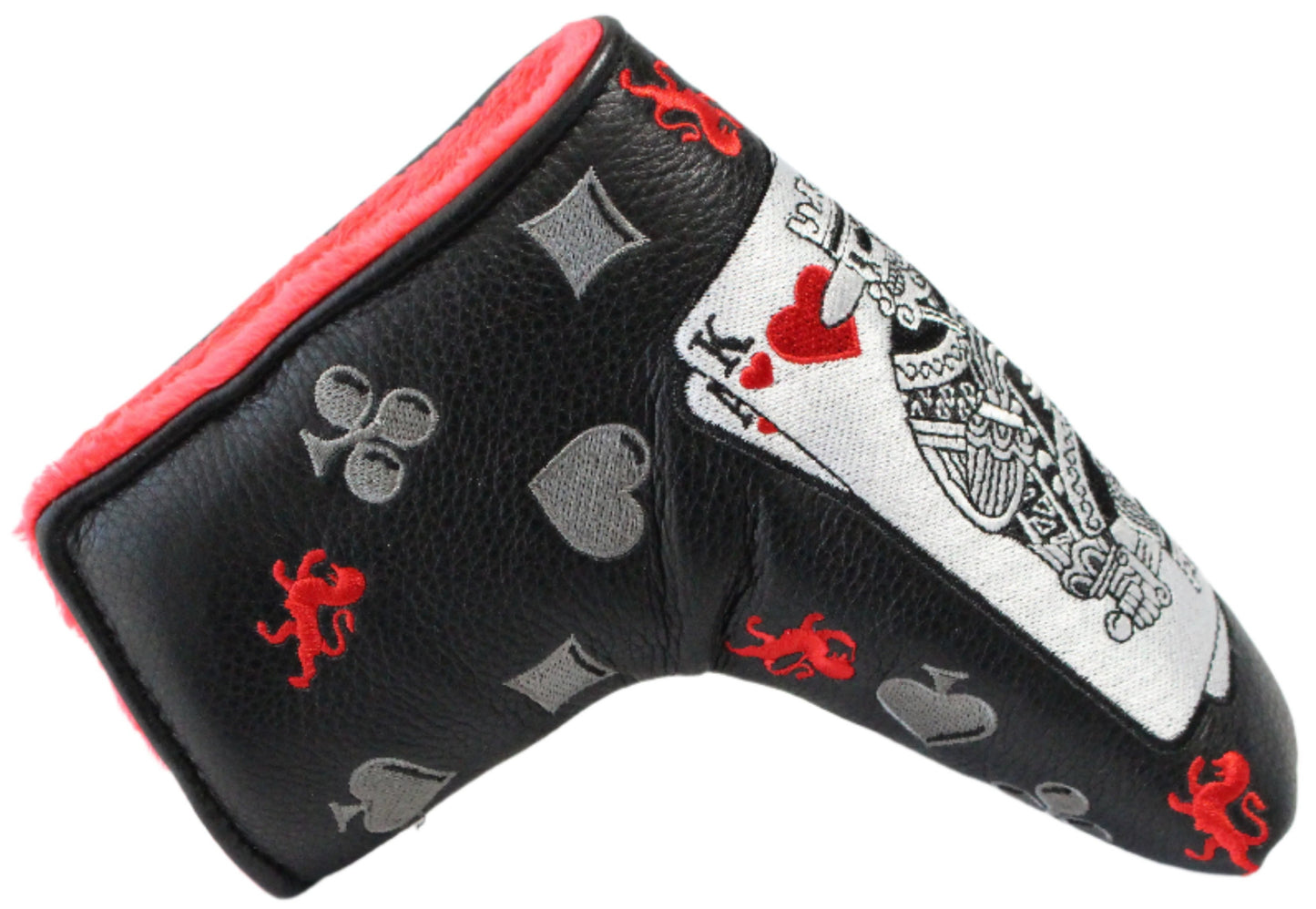 Piretti - Limited Edition Blackjack Ace/King of Hearts Blade Putter Headcover - The Golf Guys Online