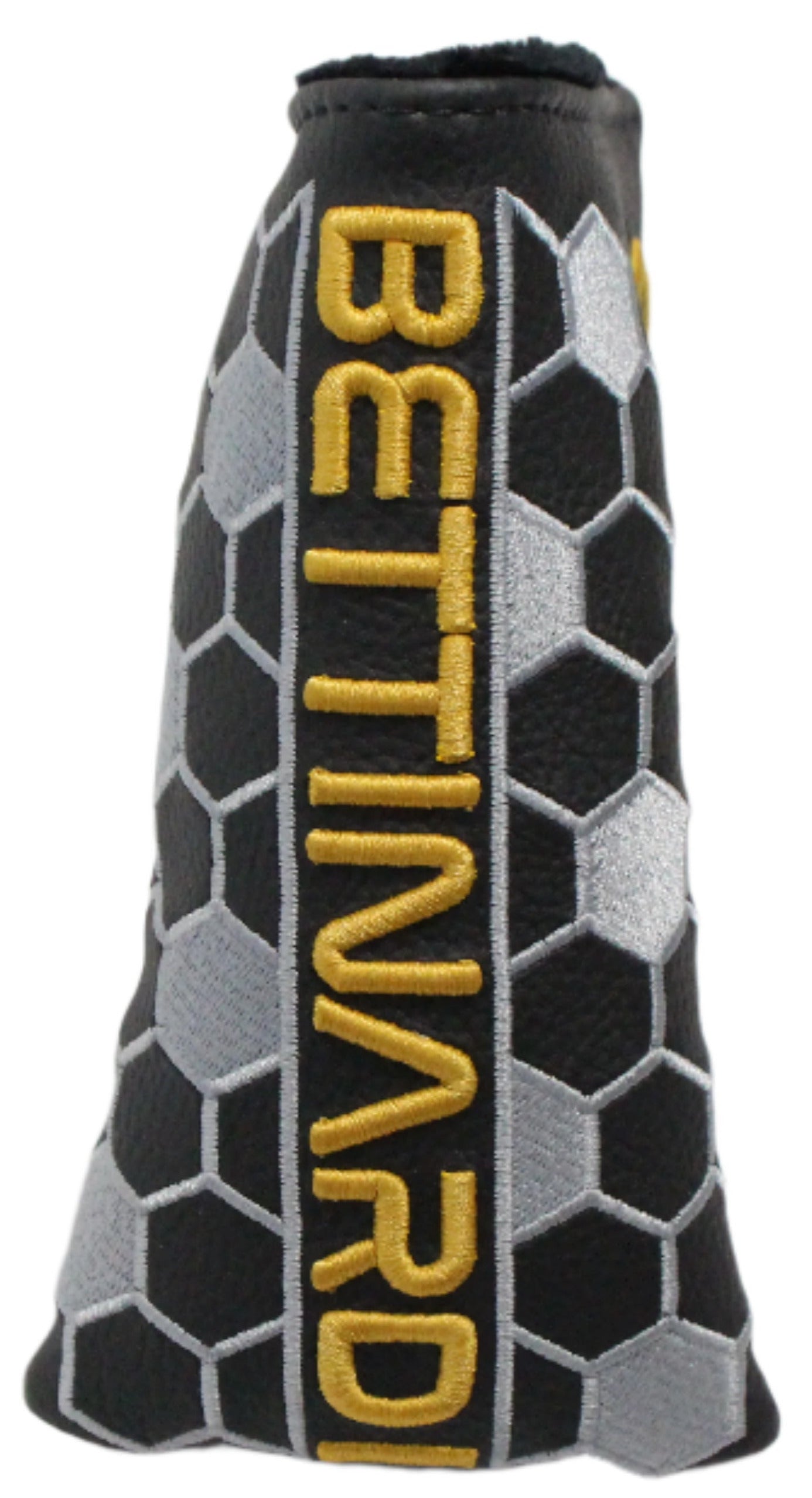 Bettinardi - Limited Run Yellow/Black Honeycomb Pattern Blade Putter Headcover - The Golf Guys Online