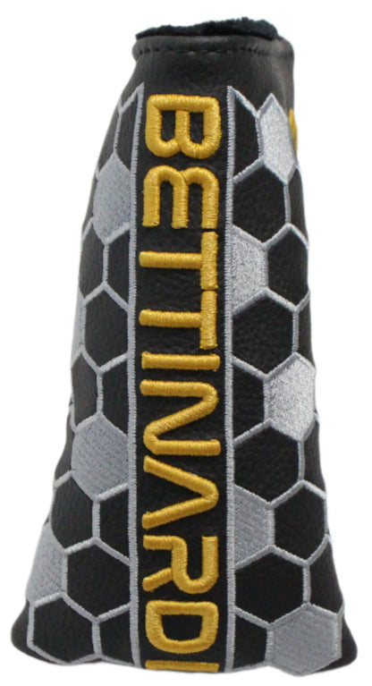 Bettinardi - Limited Run Yellow/Black Honeycomb Pattern Blade Putter Headcover - The Golf Guys Online