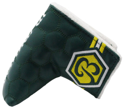 Bettinardi - Green/White/Yellow Hexagon Pattern Blade Putter Headcover - The Golf Guys Online