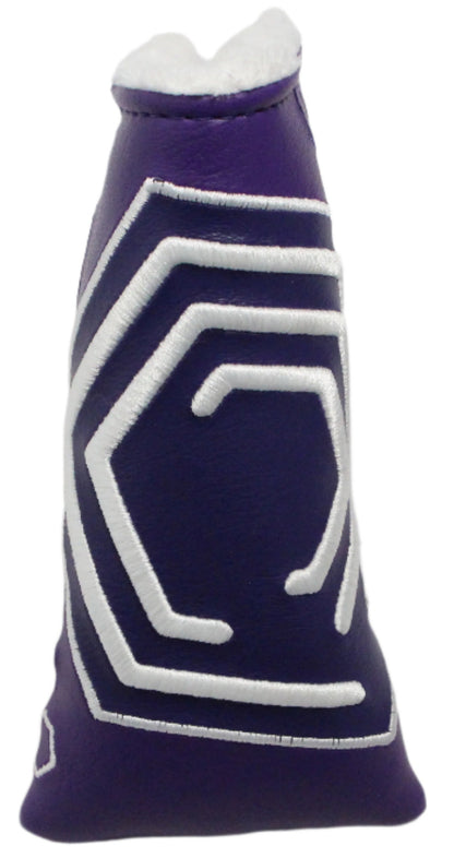 Bettinardi - Purple/White Hive Pattern Blade Putter Headcover - The Golf Guys Online