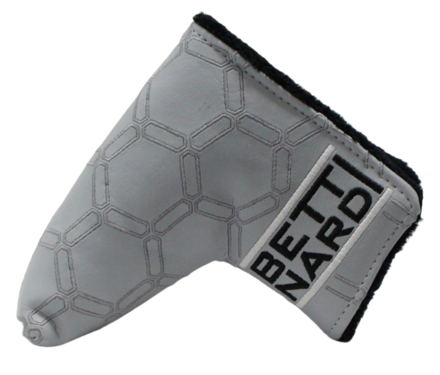 Bettinardi - White/Black/Grey Hexagon Blade Putter Headcover - The Golf Guys Online