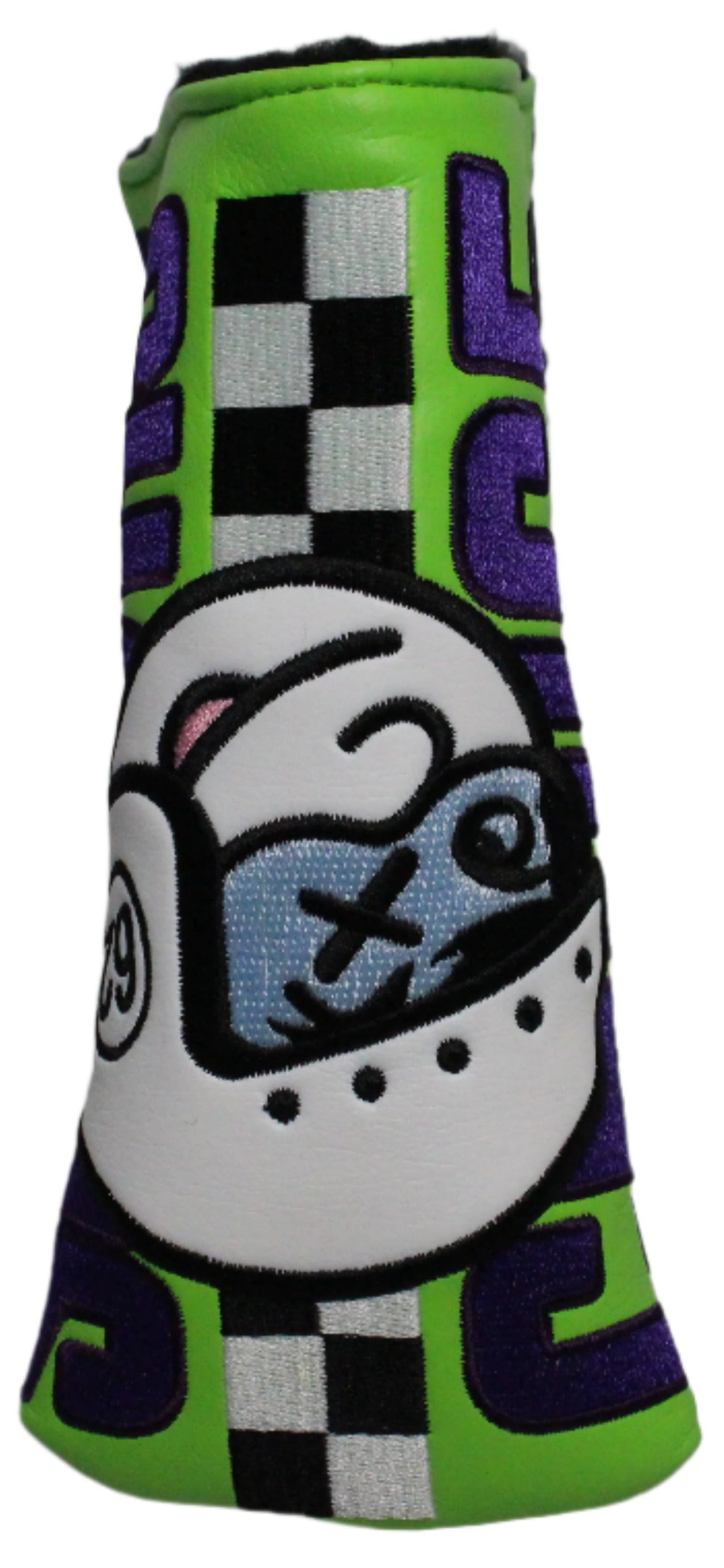 Scotty Cameron - Champs Choice Johnny Racer Green/Purple Blade Putter Headcover - The Golf Guys Online