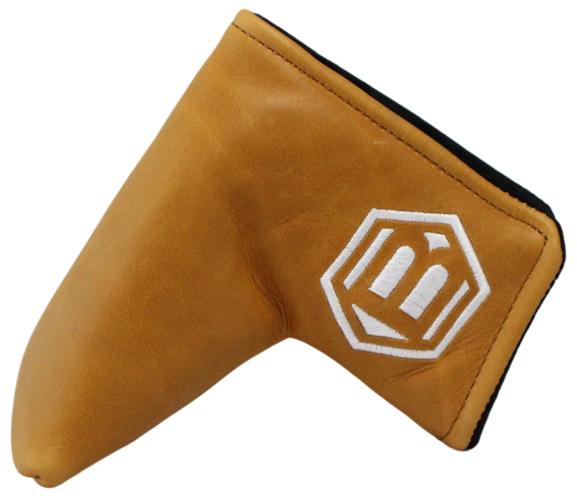 Bettinardi - 2020 Clean Leather Hex B Tan Blade Putter Headcover - The Golf Guys Online