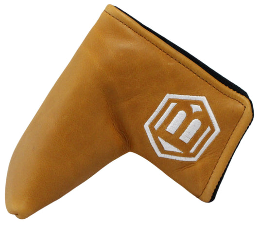 Bettinardi - 2020 Clean Leather Hex B Tan Blade Putter Headcover - The Golf Guys Online