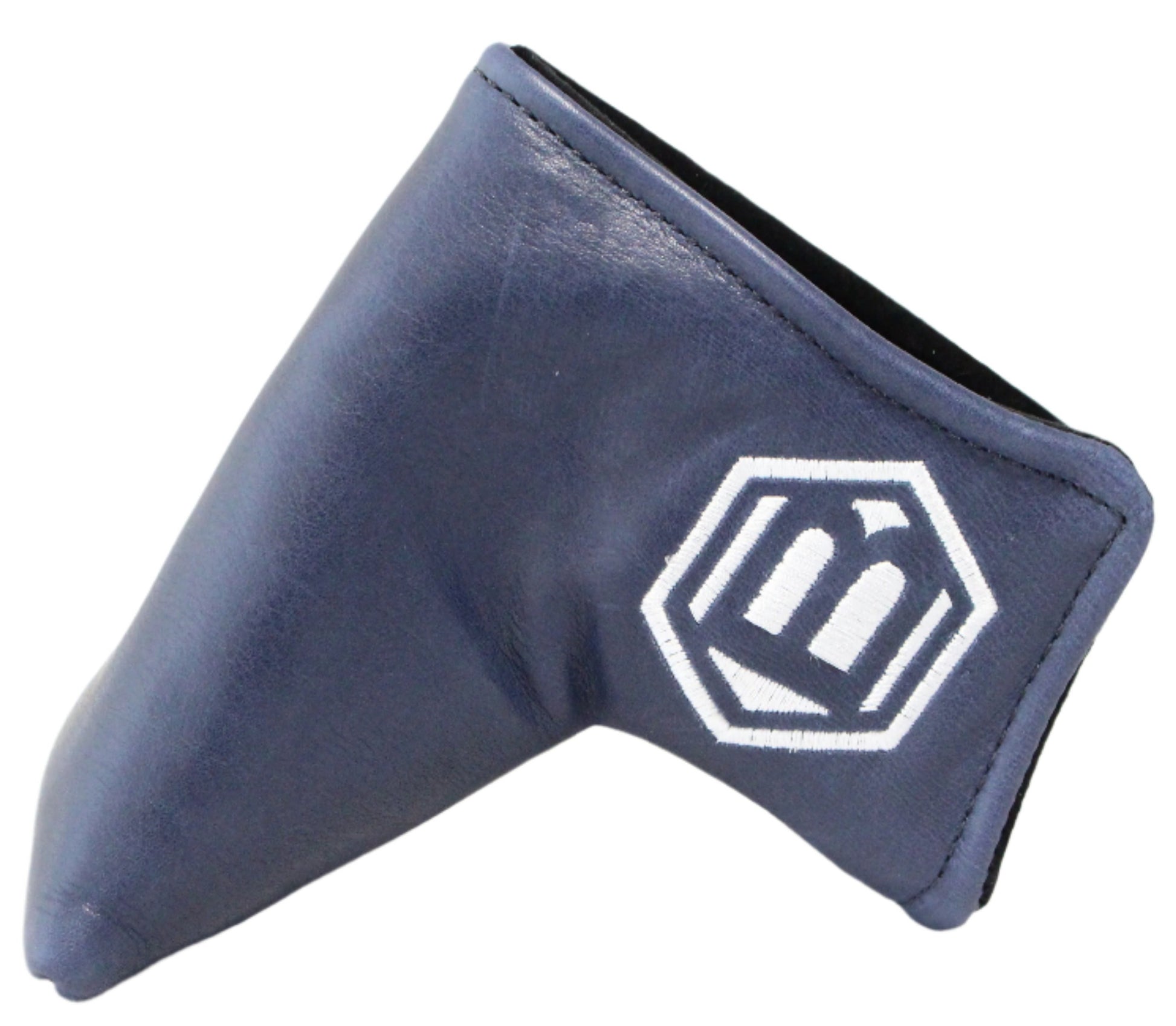 Bettinardi - 2020 Clean Leather Hex B Navy Blade Putter Headcover - The Golf Guys Online