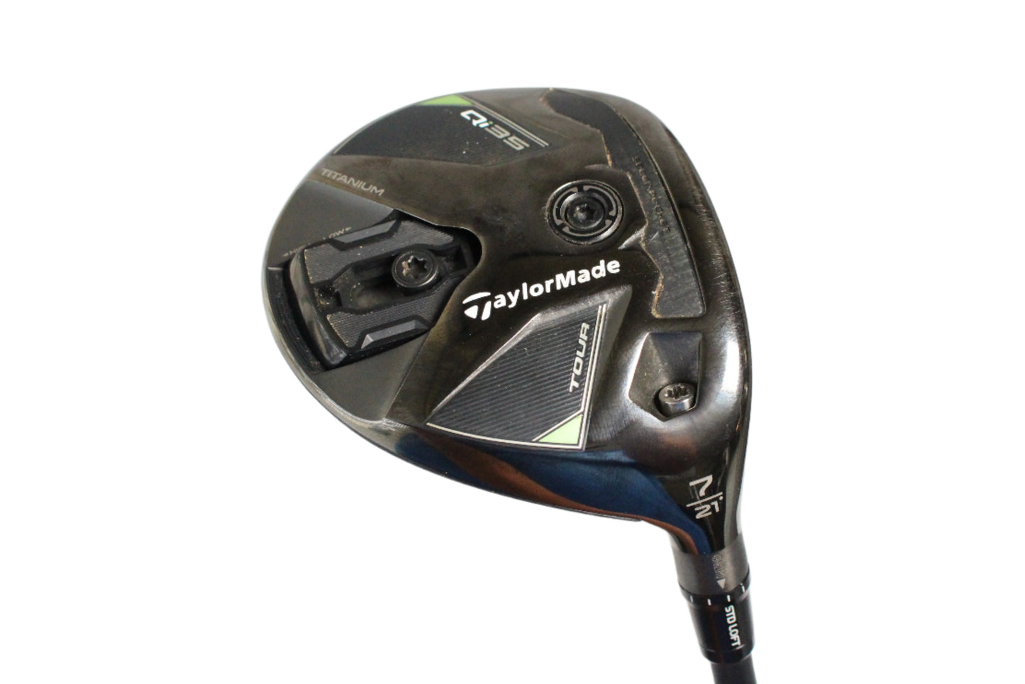 Pre-Owned TaylorMade Qi35 Tour: Fairway Wood 7 (21.0) W/ Tense 65-R (Regular) (42 Inch) Shaft (Above Average)