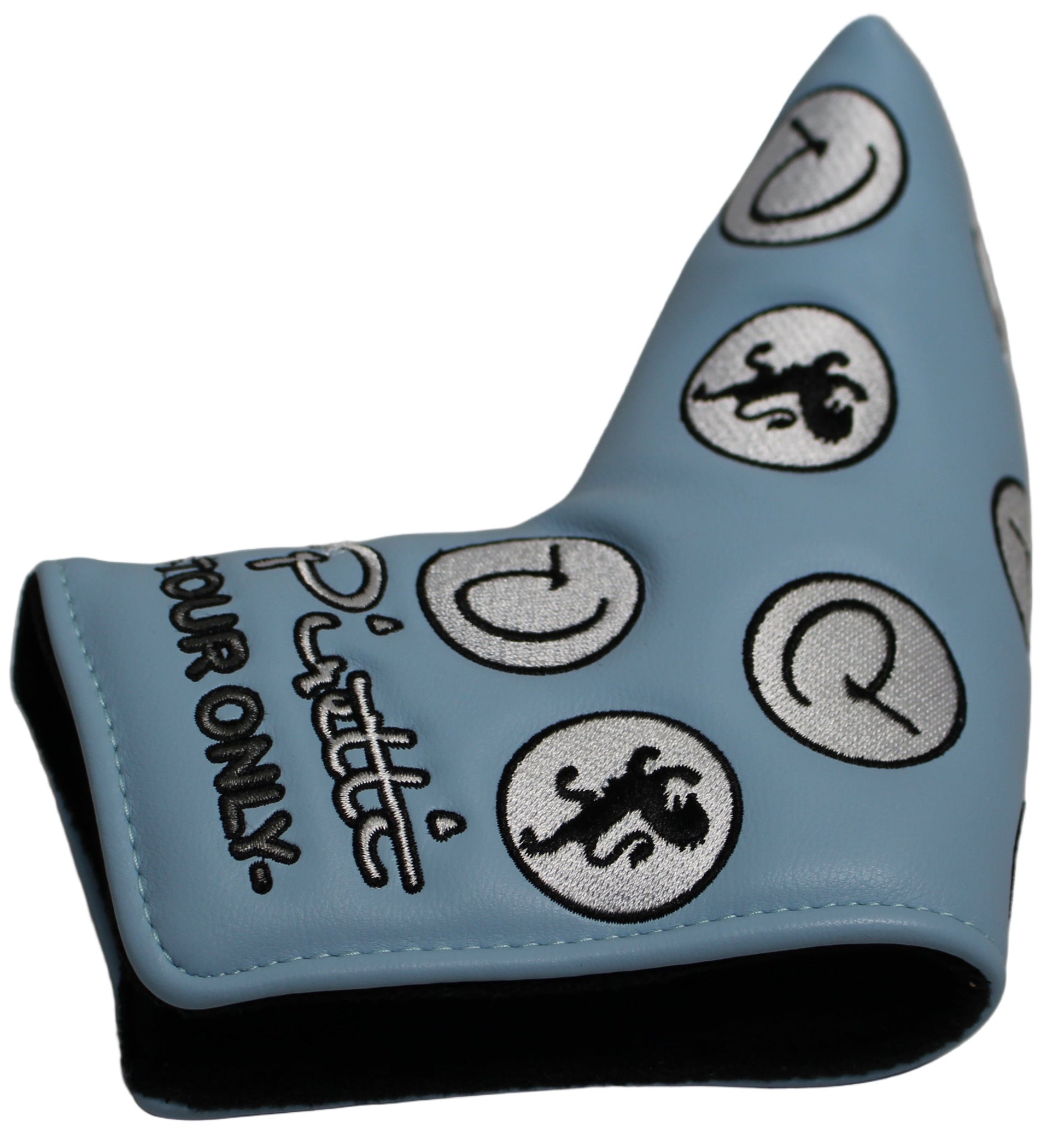 Limited Piretti Circle P Blue Tour Only Blade Putter Headcover