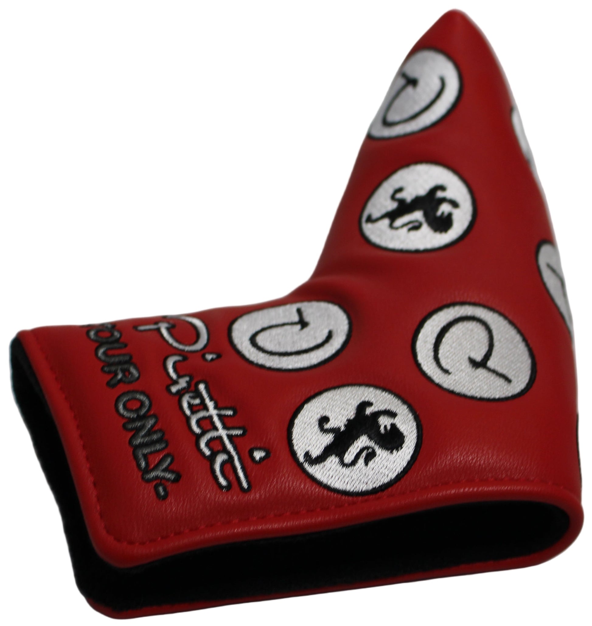 Limited Piretti Circle P Red Tour Only Blade Putter Headcover