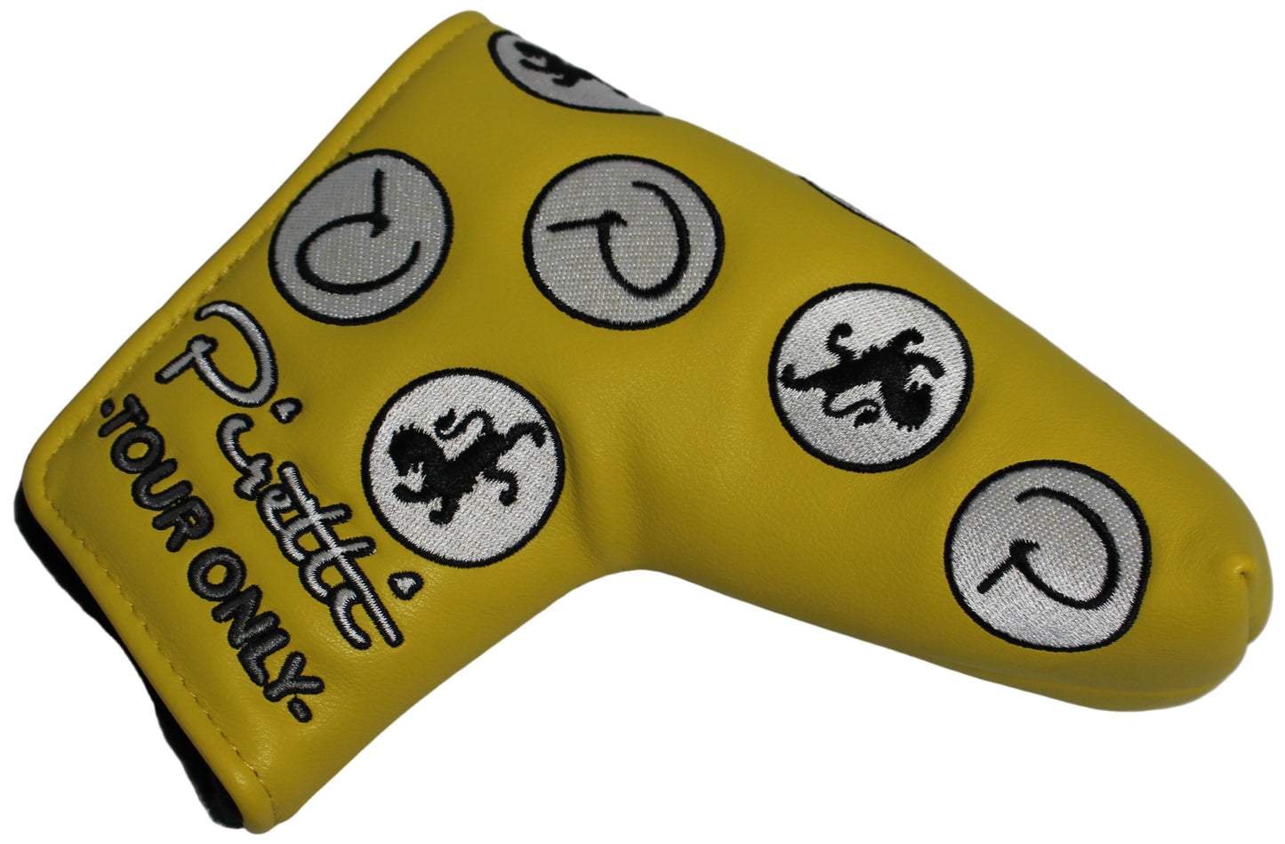 Limited Piretti Circle P Yellow Tour Only Blade Putter Headcover
