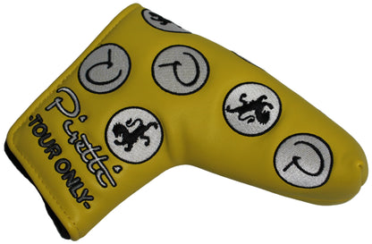 Limited Piretti Circle P Yellow Tour Only Blade Putter Headcover