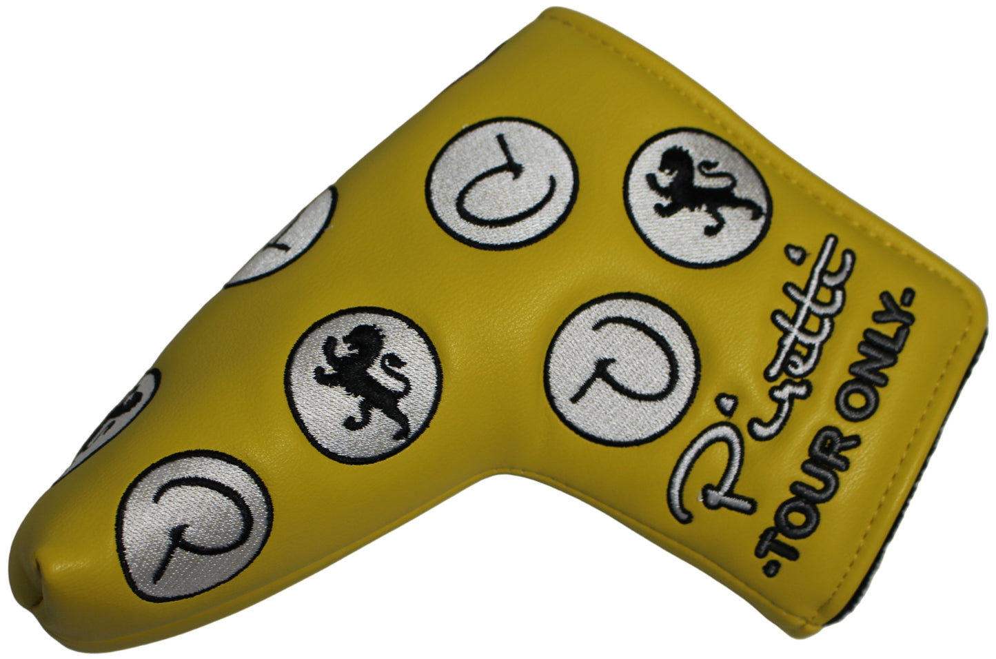 Limited Piretti Circle P Yellow Tour Only Blade Putter Headcover
