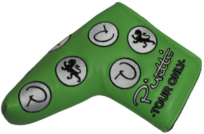 Limited Piretti Circle P Green Tour Only Blade Putter Headcover