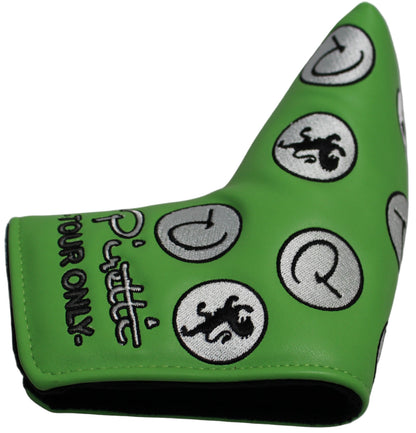 Limited Piretti Circle P Green Tour Only Blade Putter Headcover