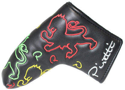 Piretti Limited Edition Tour Only "Rasta" Blade Putter Headcover