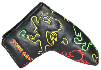 Piretti Limited Edition Tour Only "Rasta" Blade Putter Headcover