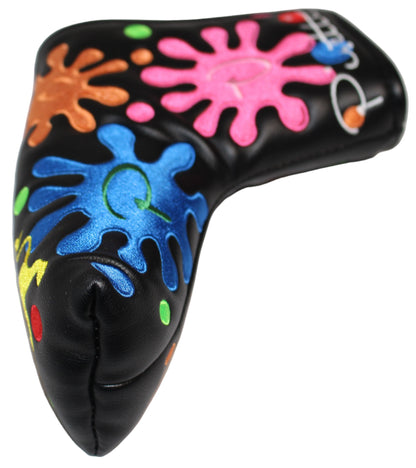 Limited Piretti Paintball Splatter Blade Putter Headcover