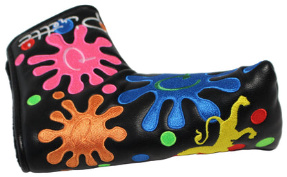 Limited Piretti Paintball Splatter Blade Putter Headcover