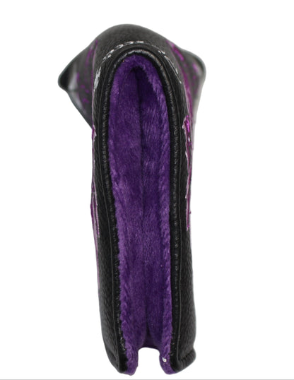 Piretti Majestic Lion King Blade Putter Headcover Purple/Black
