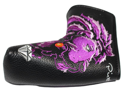 Piretti Majestic Lion King Blade Putter Headcover Purple/Black