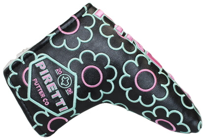 Piretti Limited Edition Psychadelic Black Blade Putter Headcover