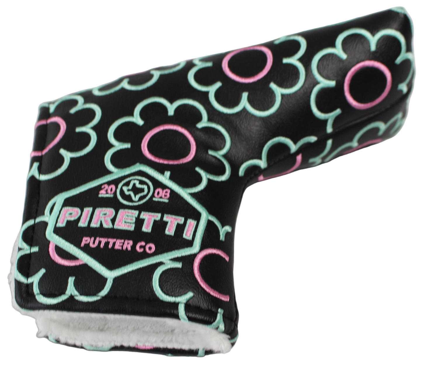 Piretti Limited Edition Psychadelic Black Blade Putter Headcover