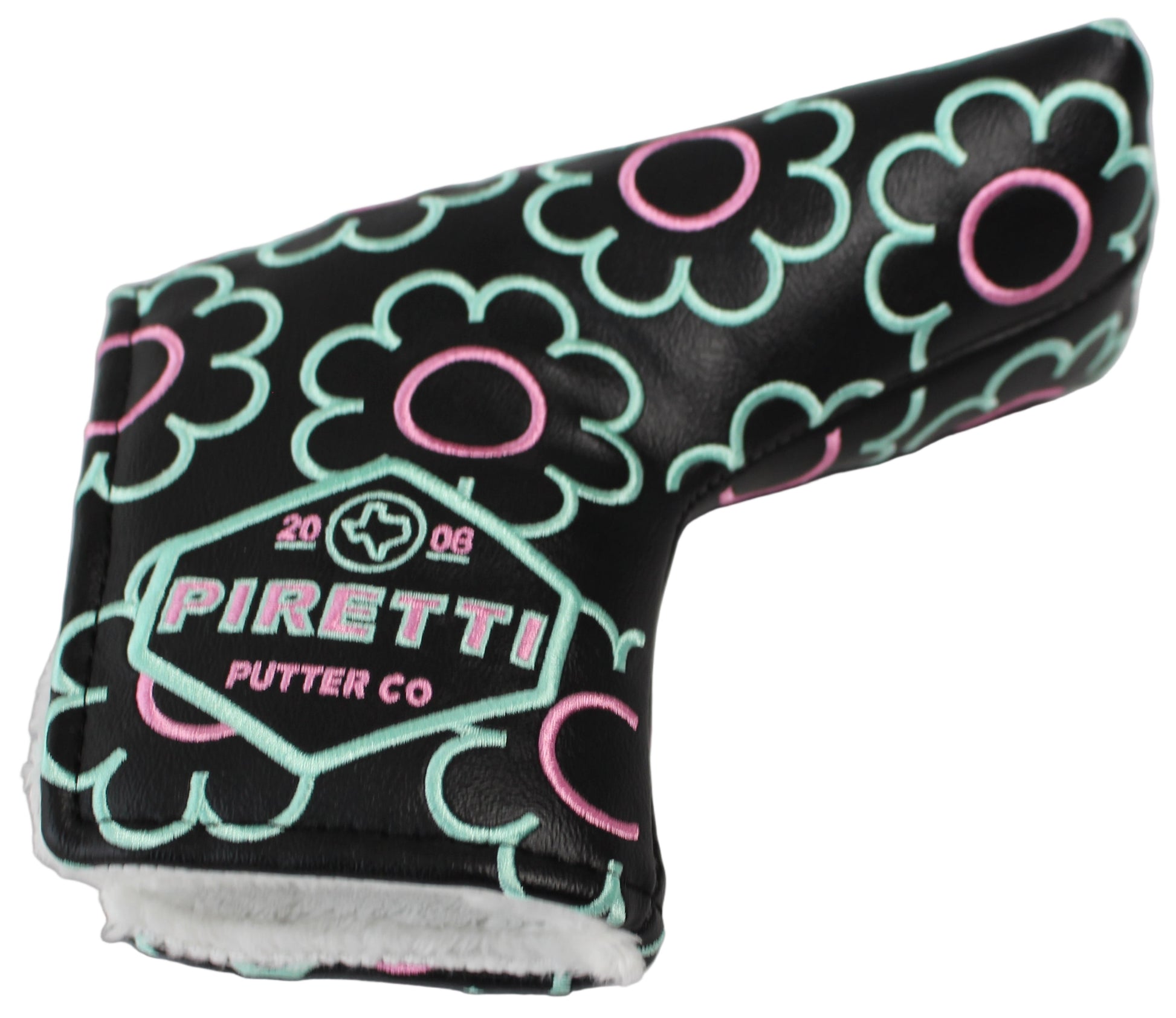 Piretti Limited Edition Psychadelic Black Blade Putter Headcover