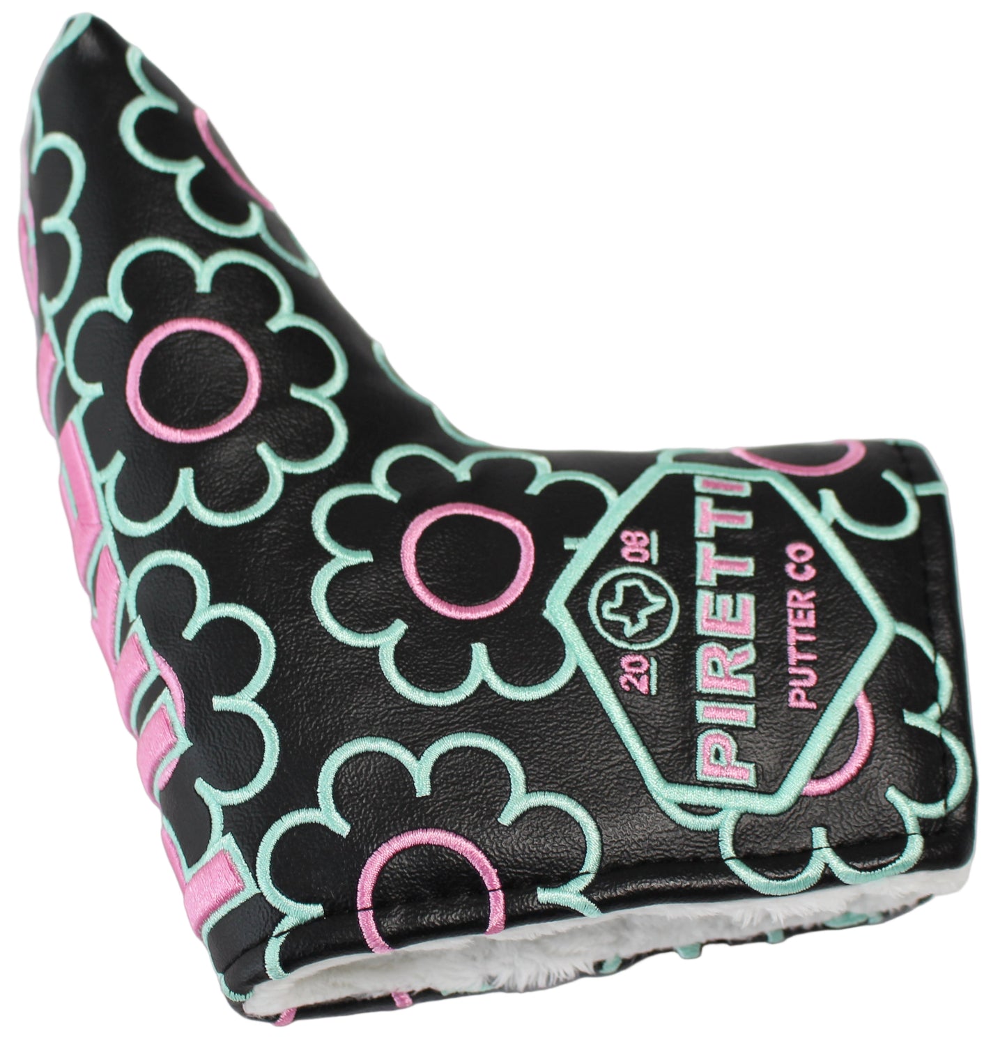 Piretti Limited Edition Psychadelic Black Blade Putter Headcover