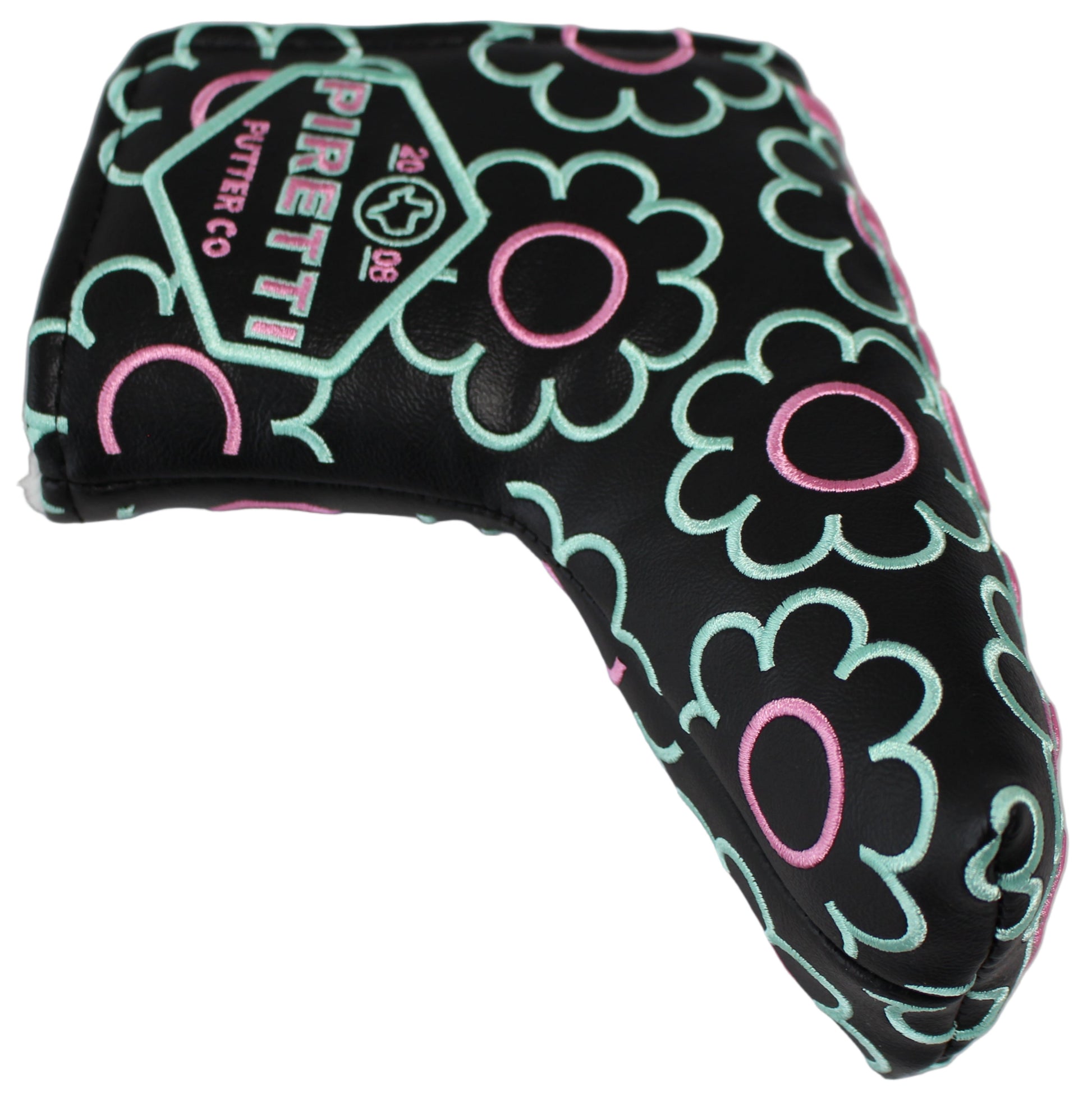 Piretti Limited Edition Psychadelic Black Blade Putter Headcover