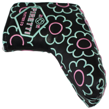 Piretti Limited Edition Psychadelic Black Blade Putter Headcover