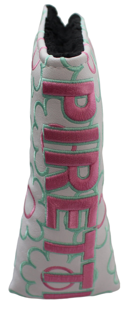 Piretti Limited Edition Psychadelic White Blade Putter Headcover