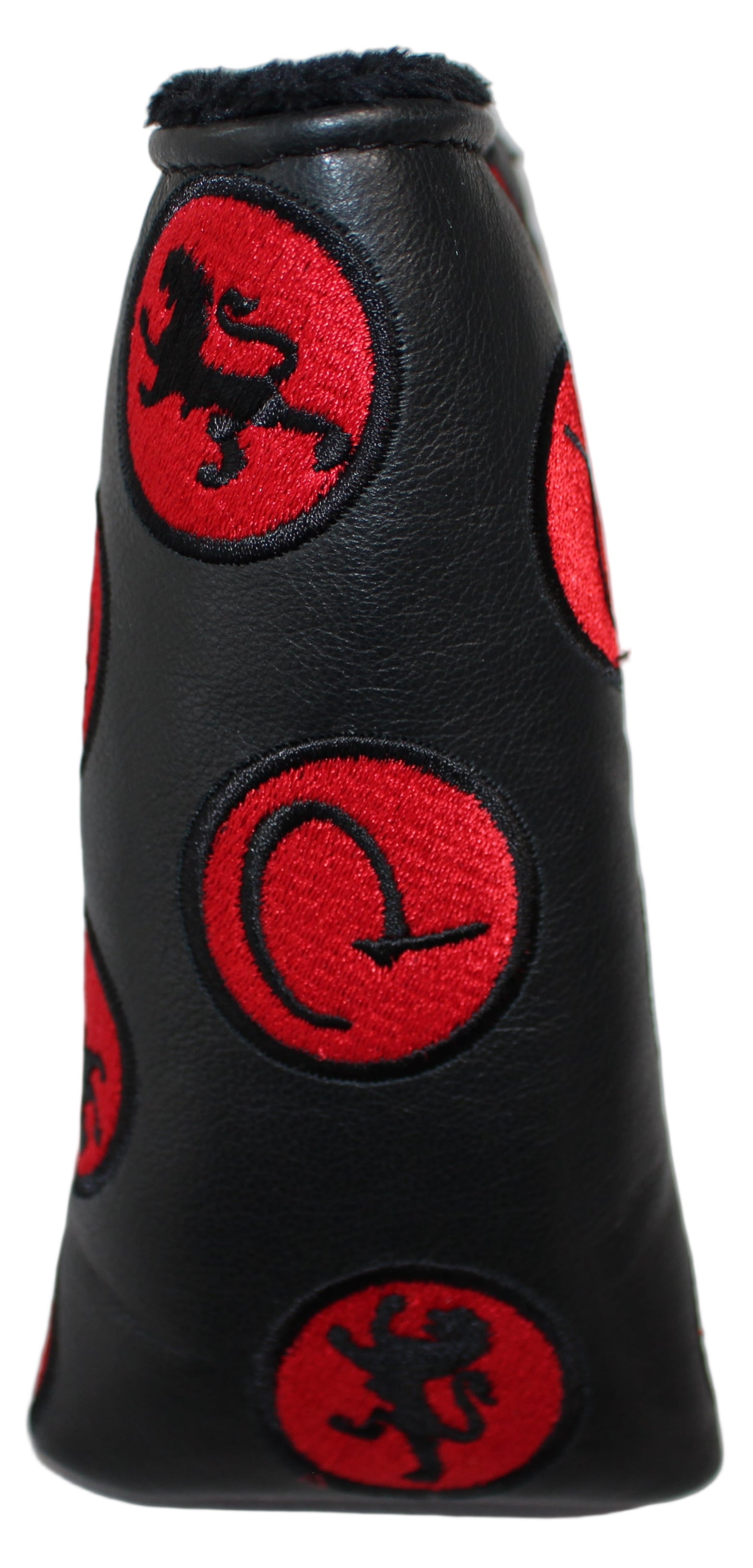 Piretti Limited Edition Tour Only Circle P Black/Red Blade Putter Headcover