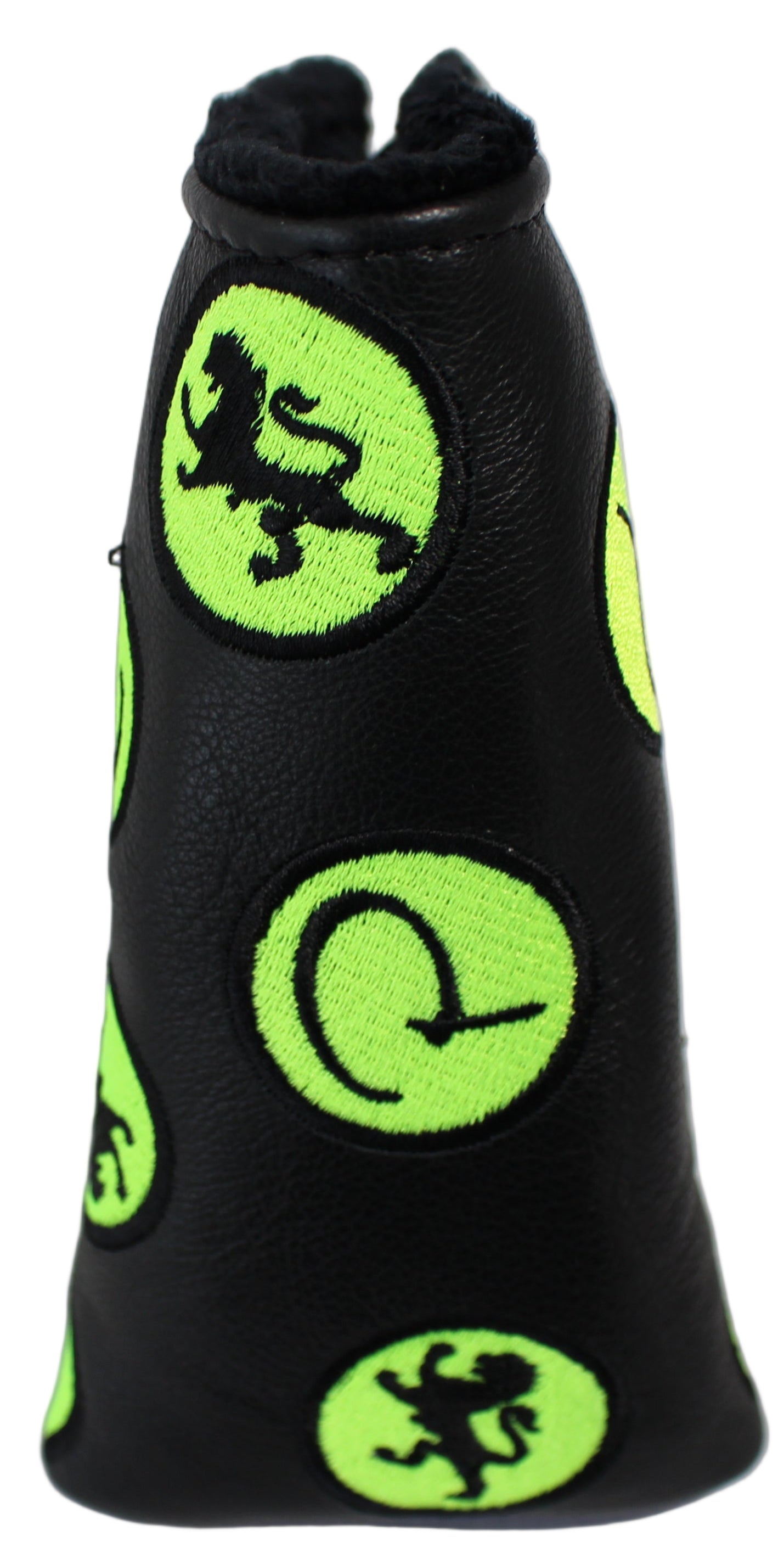 Piretti Limited Edition Tour Only Circle P Black/Green Blade Putter Headcover