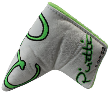 Piretti Limited Edition 1 of 50 White/Green Blade Putter Headcover