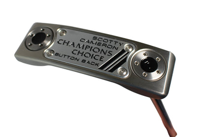 Scotty Cameron Champions Choice Button Back Newport 1.5 Plus (15G Weights)Custom Shop Limited Putter Silver/Black