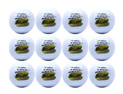 New Novelty I'd Rather Be Playing Pickleball Golf Balls