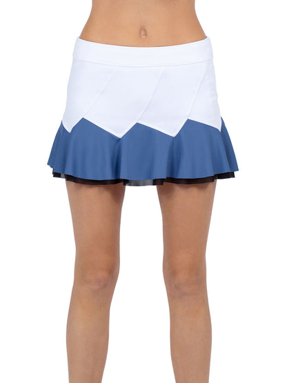 Baseline Butterfly Skirt - White/Palladian Combo - The Golf Guys Online