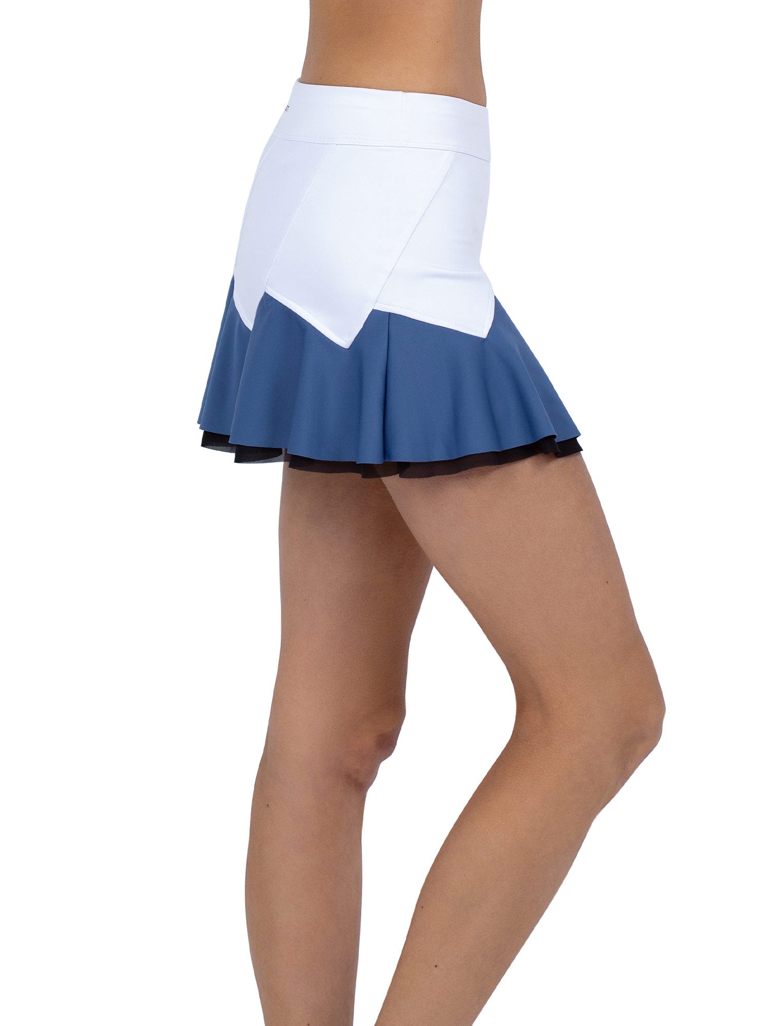 Baseline Butterfly Skirt - White/Palladian Combo - The Golf Guys Online