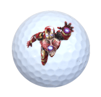New Novelty Superhero Golf Balls