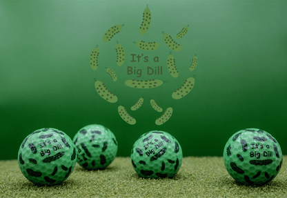 New Novelty It's a Big Dill Golf Balls