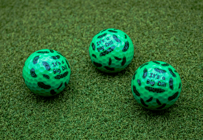 New Novelty It's a Big Dill Golf Balls