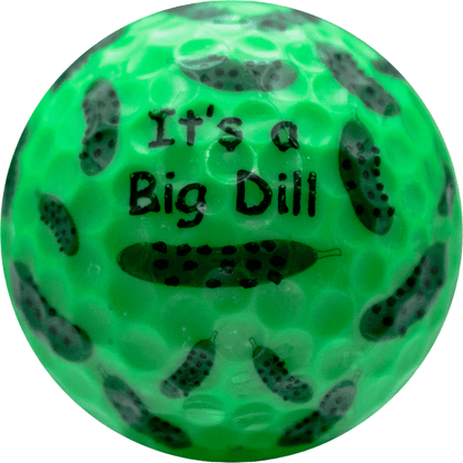 New Novelty It's a Big Dill Golf Balls