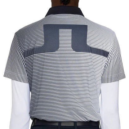 J. Lindeberg Marvin Stripe Polo