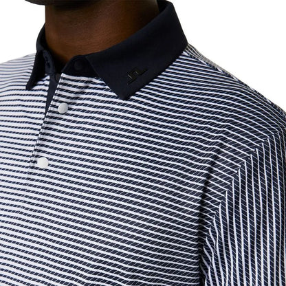 J. Lindeberg Marvin Stripe Polo
