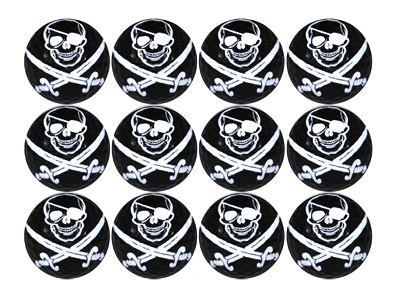 New Novelty Jolly Roger Golf Balls