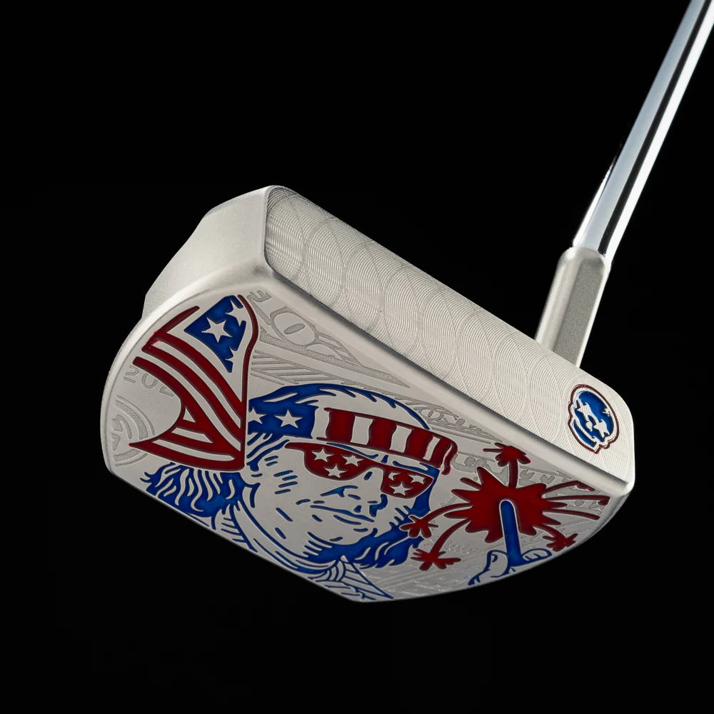 Limited Swag Golf - Patriotic Ben The Boss Mallet Putter *different headcover*